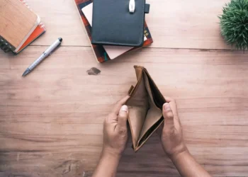 If you keep living beyond your means, your wallet will be empty.