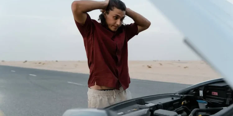 A broken down car is a financial stress situation.