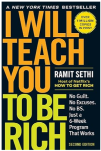 Front cover of Ramit Sethi's book, I Will Teach You to Be Rich