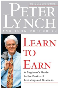 Front cover of Learn to Earn by Peter Lynch