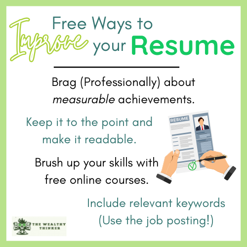 A cartoon of someone reviewing a resume.