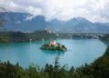 Lake Bled in Slovenia is one of hte best Gen X Summer Vacation Destinations